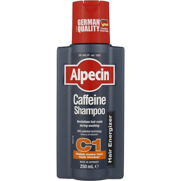 Шампунь с кофеином С1 стимулирующий рост волос Alpecin, 250 мл