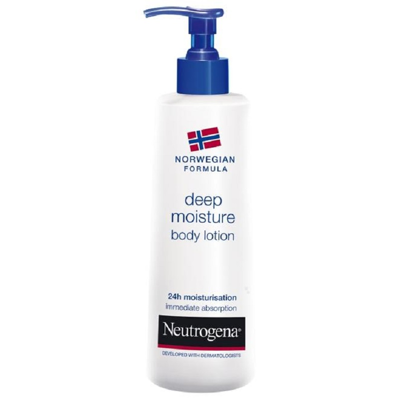 Молочко для тела норвежская формула глубокое увлажнение Neutrogena, 250 мл