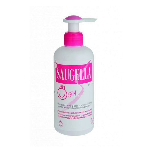 Средство для интимной гигиены для девочек Saugella, 200 мл