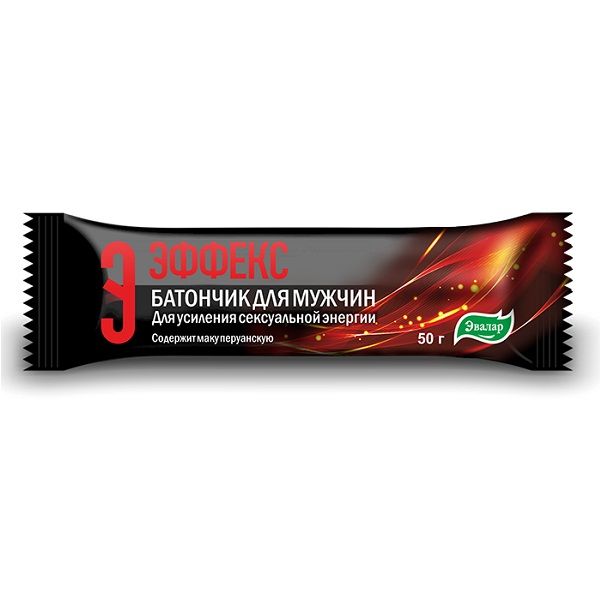 Батончик для мужчин Эффекс для усиления сексуальной энергии, 50 г