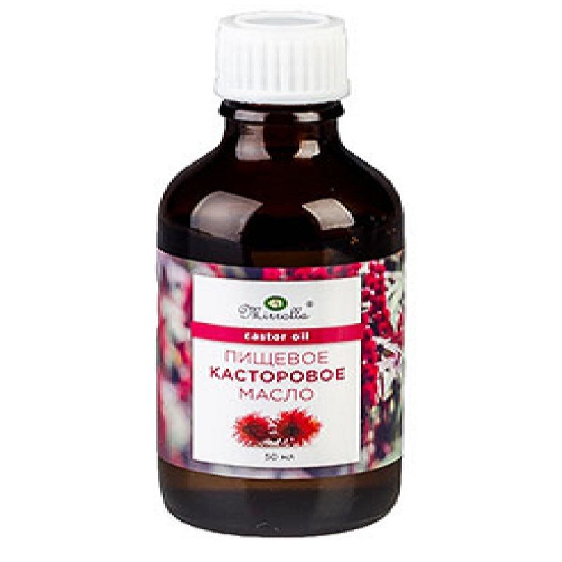 Масло касторовое для внутреннего применения Мирролла, 50 мл