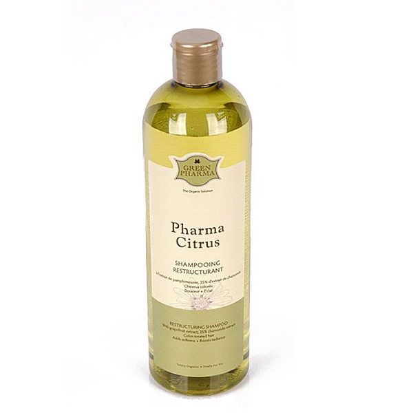 Шампунь для окрашенных волос "Pharma Citrus" Green Pharma, 500 мл.