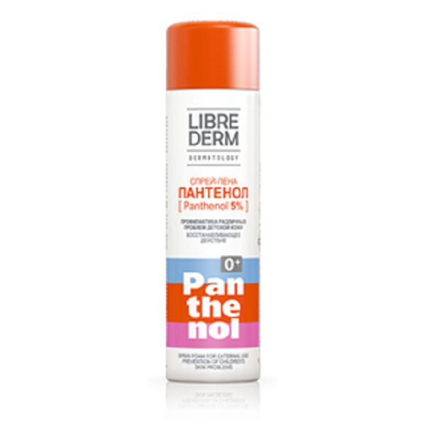 Спрей-пена для детей 5% Librederm Пантенол, 58 г