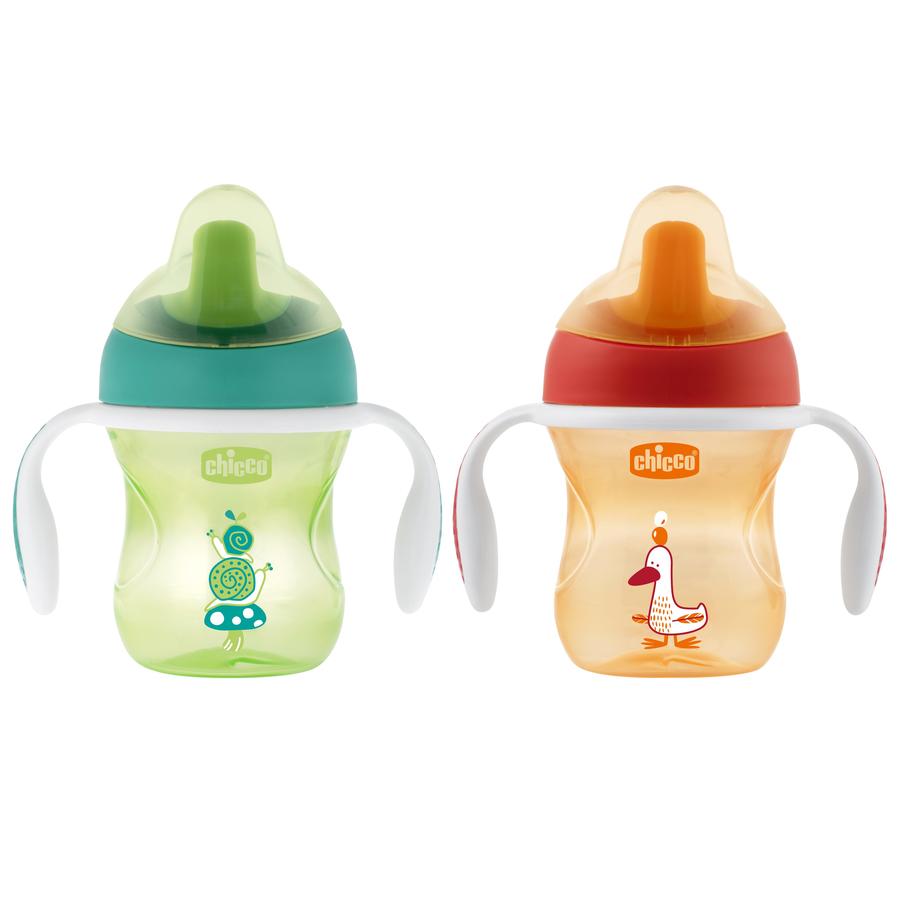 Поильник для детей от 6 месяцев Chicco Training Cup, 200 мл