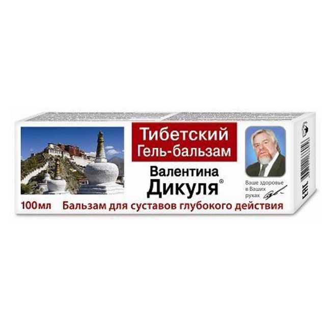 Валентина дикуля гель-бальзам тибетский Фора Фарм, 100 мл