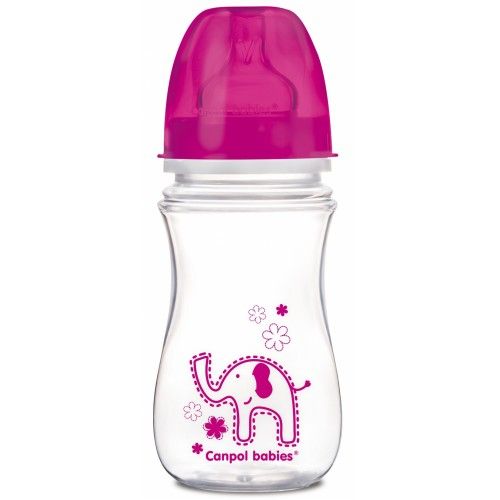 Бутылочка антиколиковая Easy Start с широким горлышком Canpol Babies, 240 мл