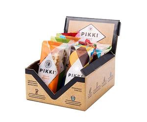 Батончики набор орехово-фруктовые pikki микс Клинские снеки, 19 шт