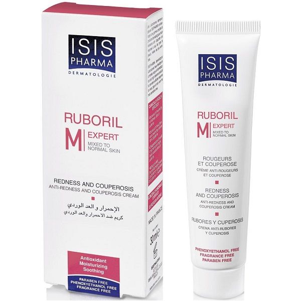Крем для нормальной и смешанной кожи Isispharma Ruboril Expert M, 30 мл