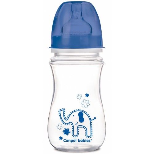 Бутылочка антиколиковая Easy Start с широким горлышком Canpol Babies, 240 мл