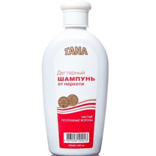 Дегтярный шампунь от перхоти Tana, 300 мл